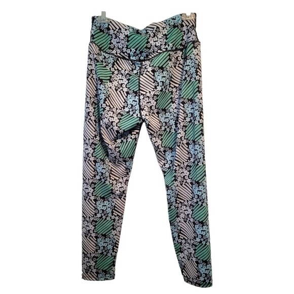 Free People Movement Lose Control Leggings Daisy Check Print Size Large - Picture 5 of 10